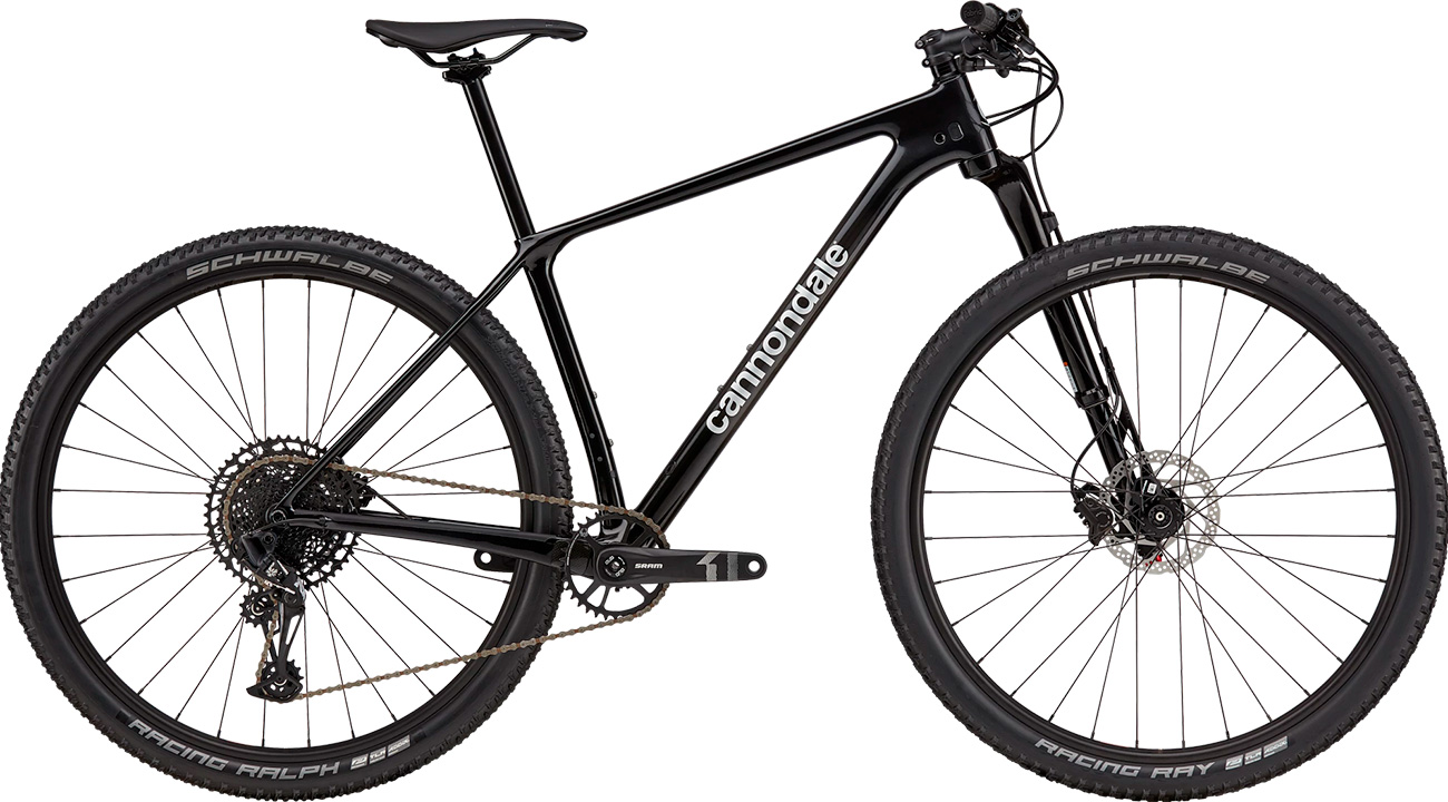 Фотография Велосипед Cannondale F-SI Carbon 4 29" 2021, размер L, Черно-серый 